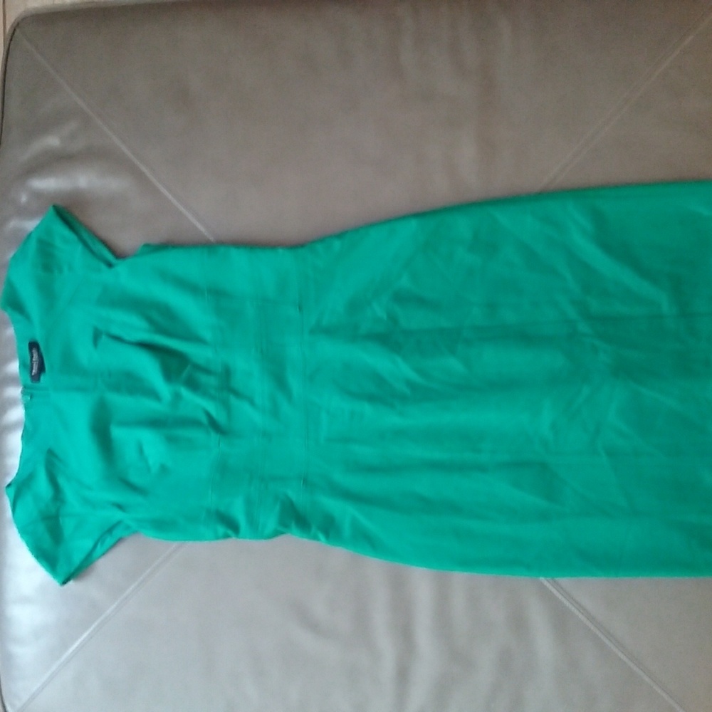 Green 67% Rayon ~ 29% Nylon ~ 4% Spandex Dress